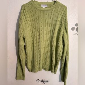 Joseph and Feiss•lime greener men’s sweater